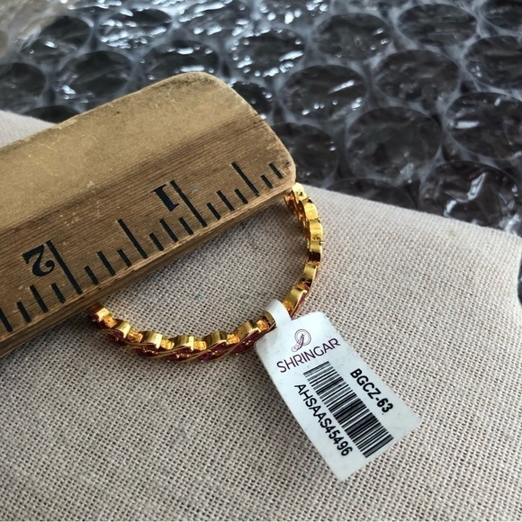 NEW Shringar Bangle Bracelet Set of 2 - Picture 2 of 3
